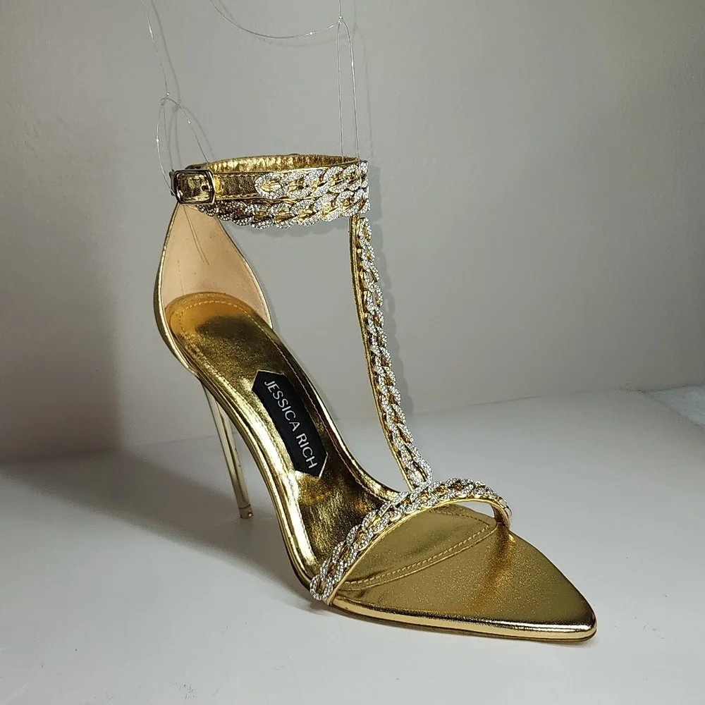 Jessica Rich luxe sandal gold - Picture 5 of 9